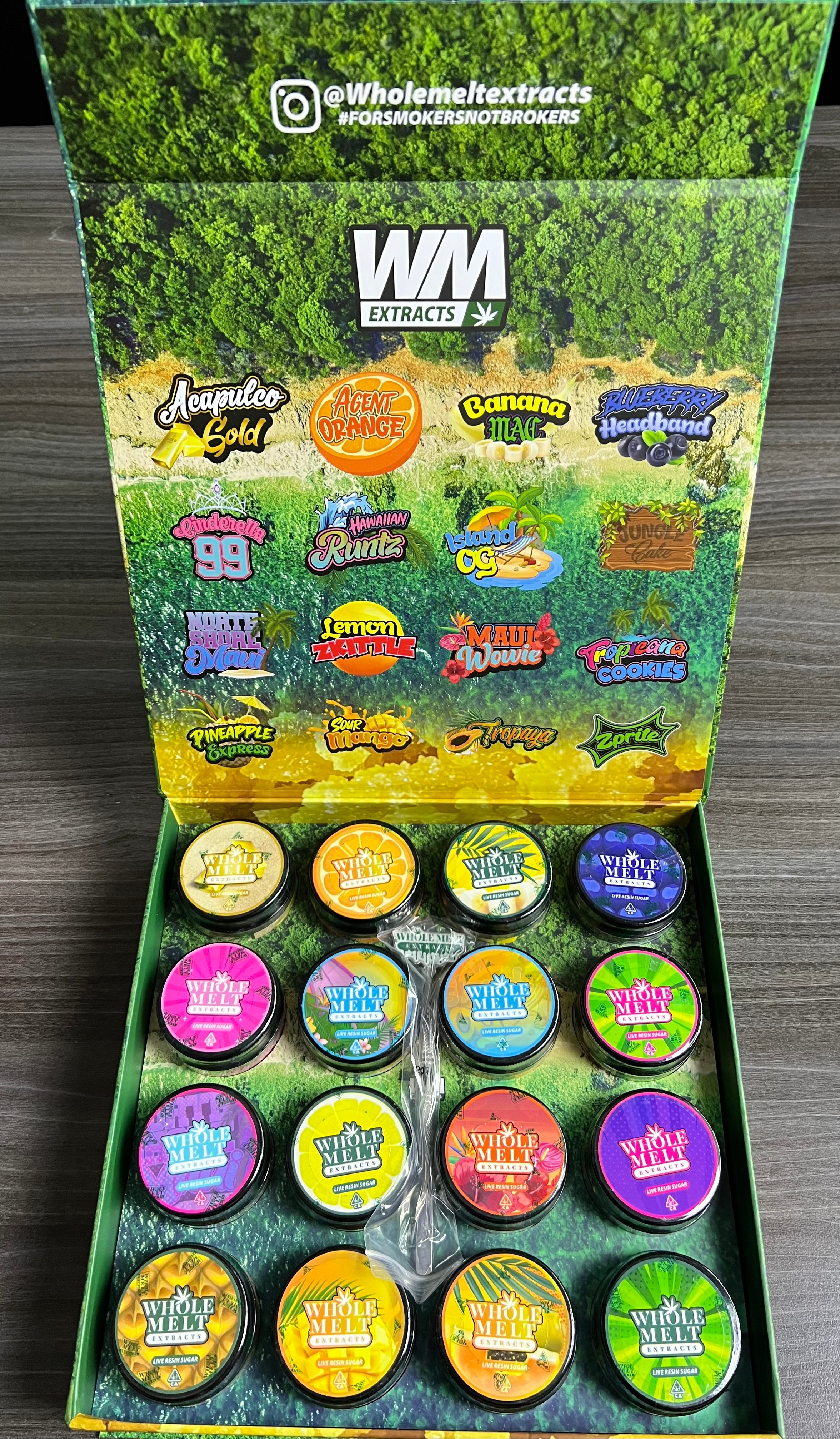 WHOLE MELTS LIVE RESIN SUGARS (TROPICAL EDITION) [850]