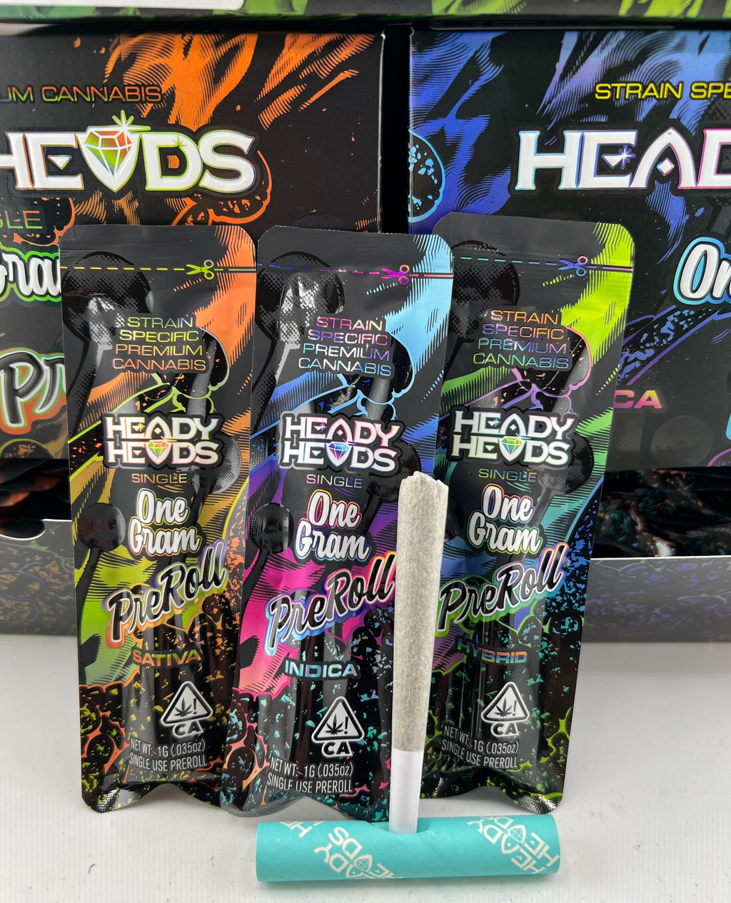 HEADY HEADS 1G PREROLL [5]