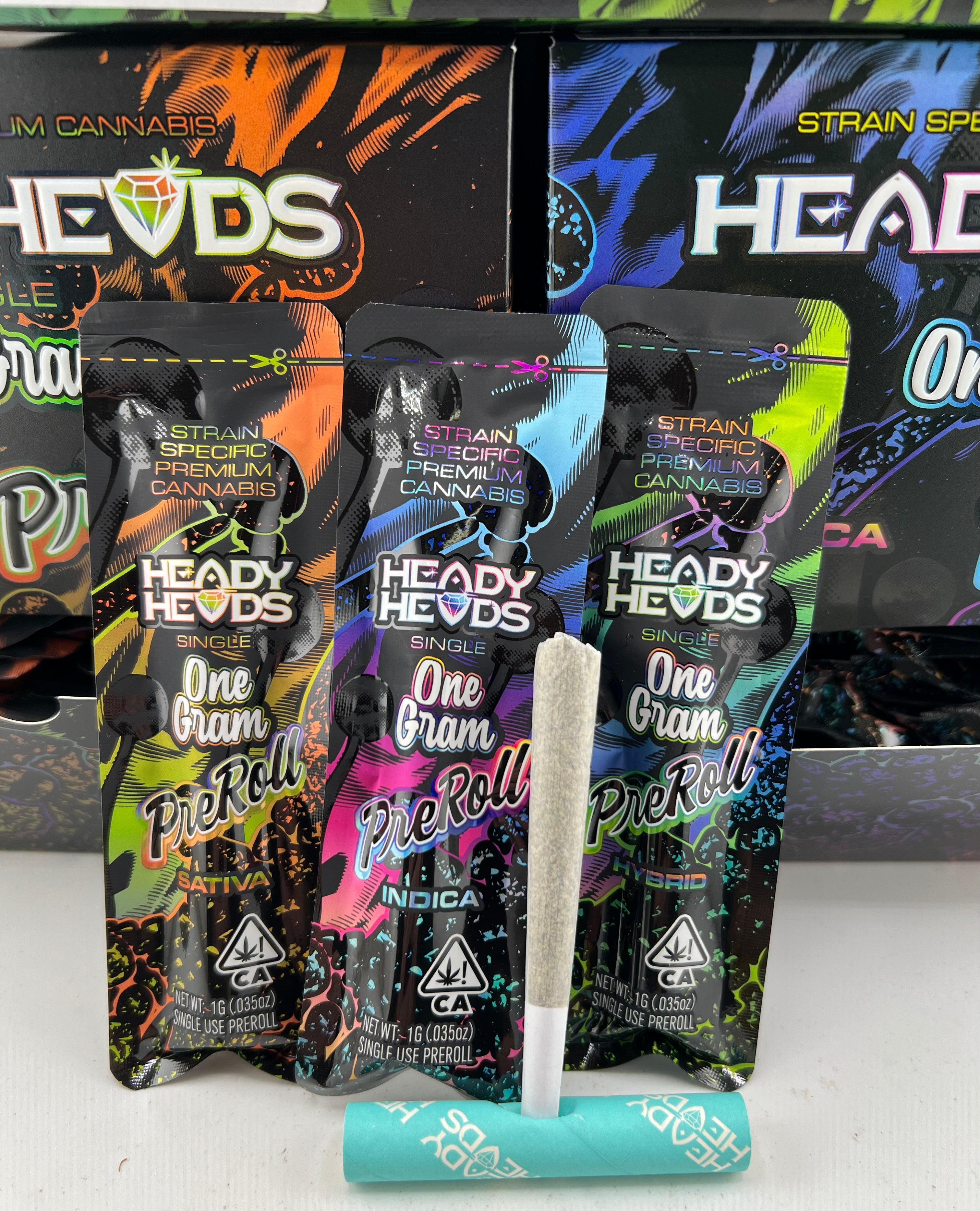 HEADY HEADS 1G PREROLL [5]