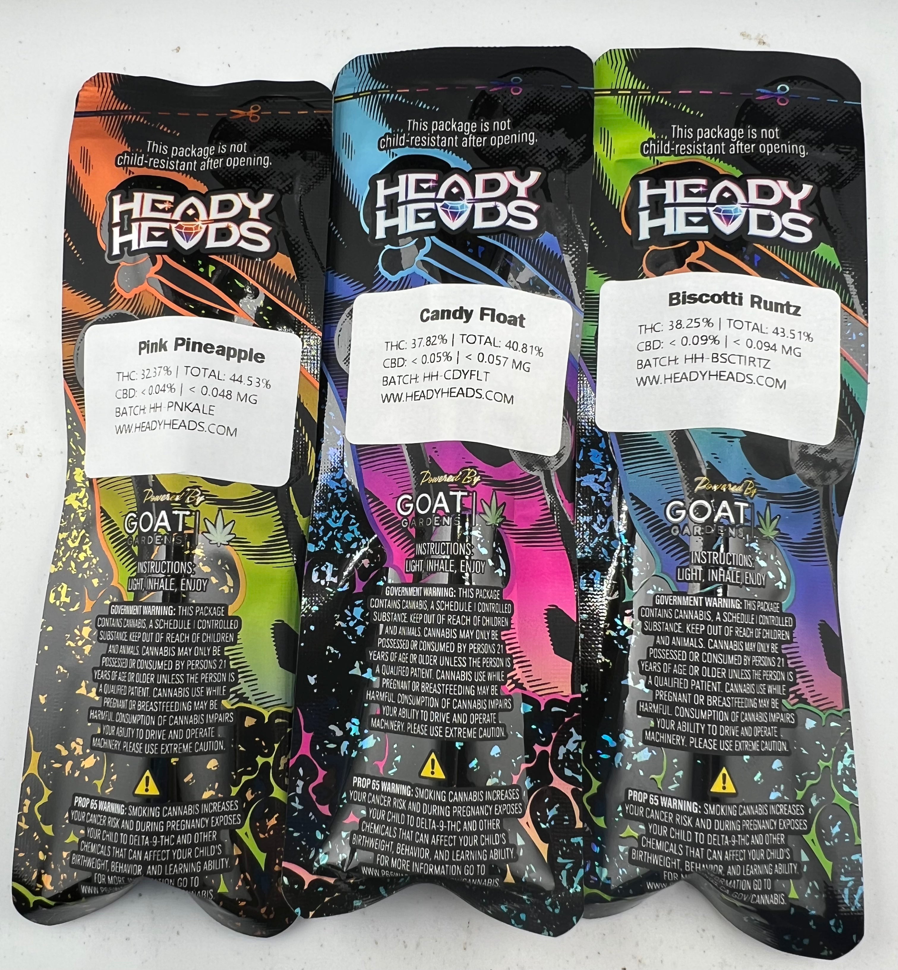 HEADY HEADS 1G PREROLL [5]