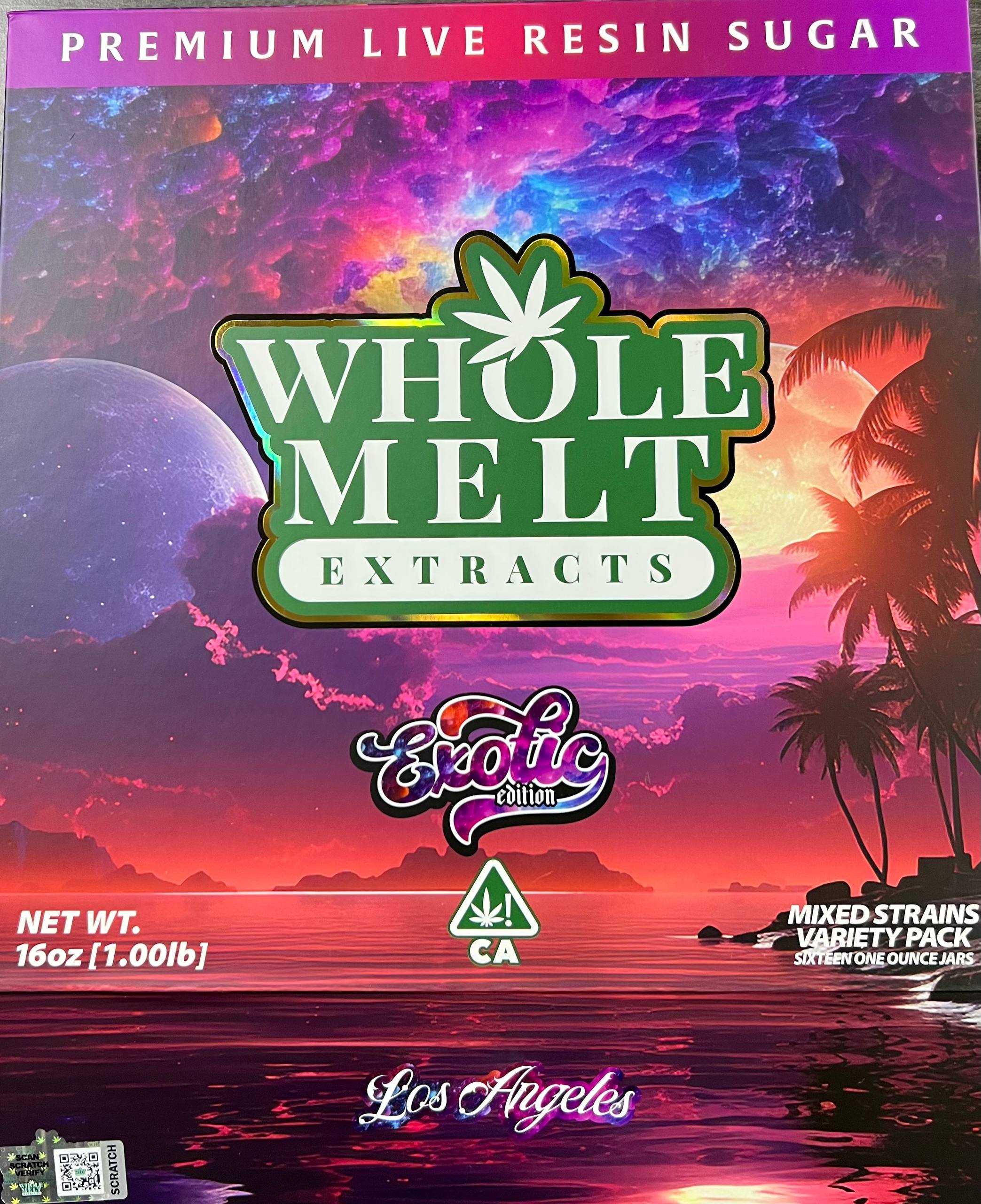 WHOLE MELTS LIVE RESIN SUGARS (EXOTIC EDITION) [850]