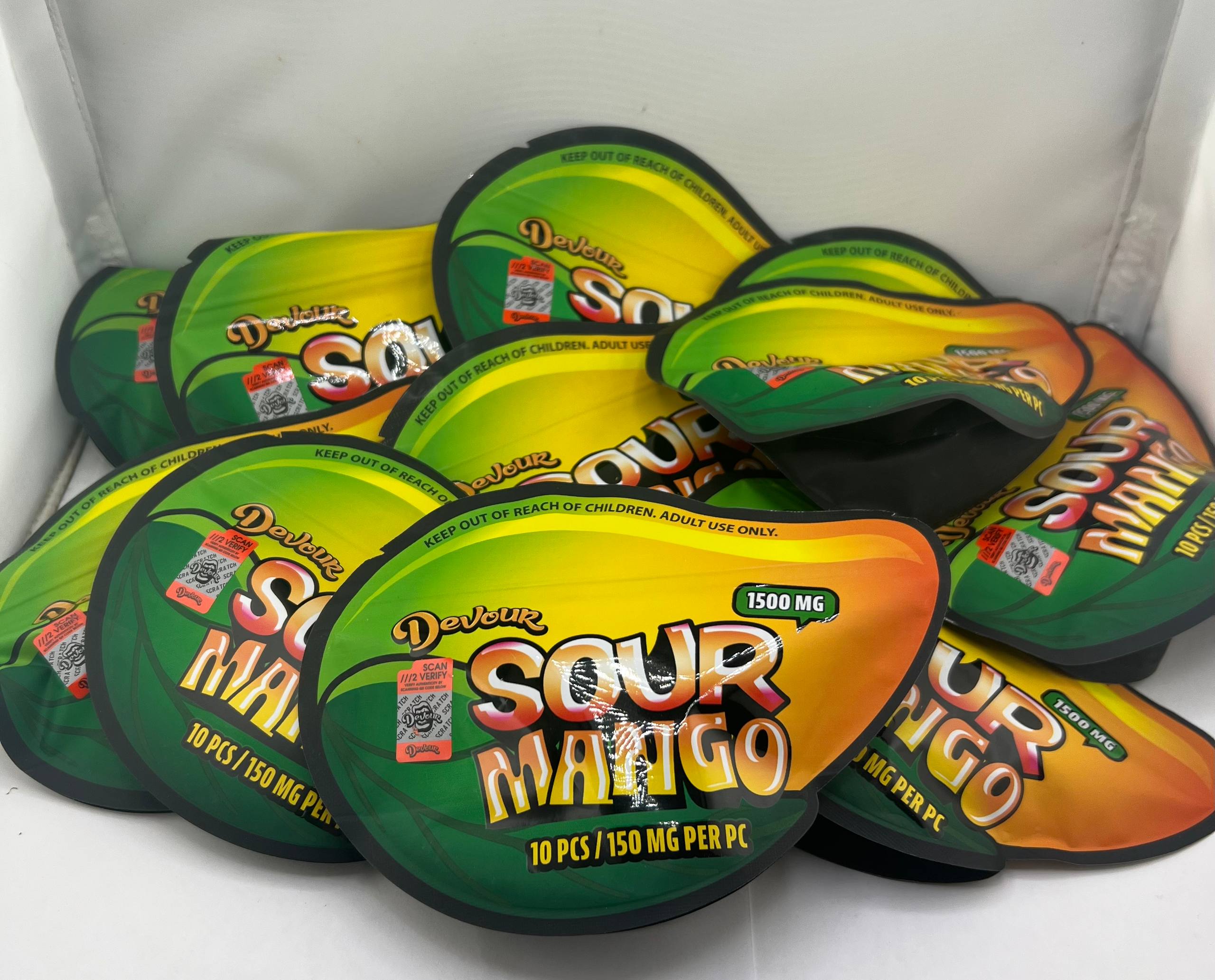 DEVOUR 1500MG GUMMIES [$9 / $8 for 250+ / $7 for 500+]