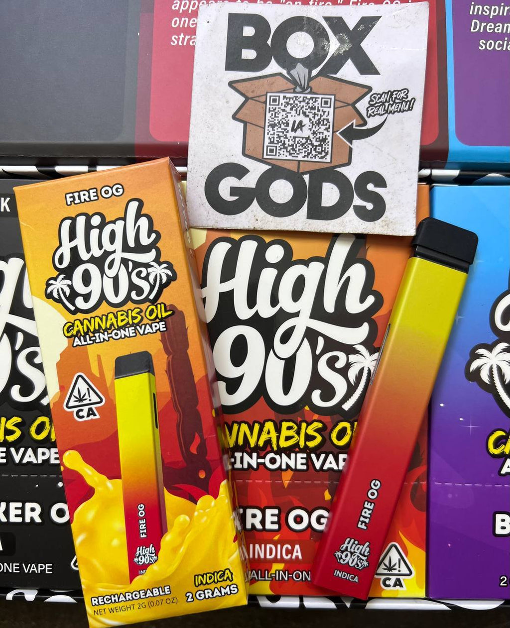 HIGH 90's 2G DISPOSABLES [12]
