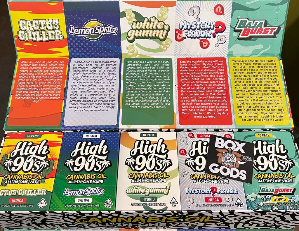 HIGH 90's 2G DISPOSABLES [12]